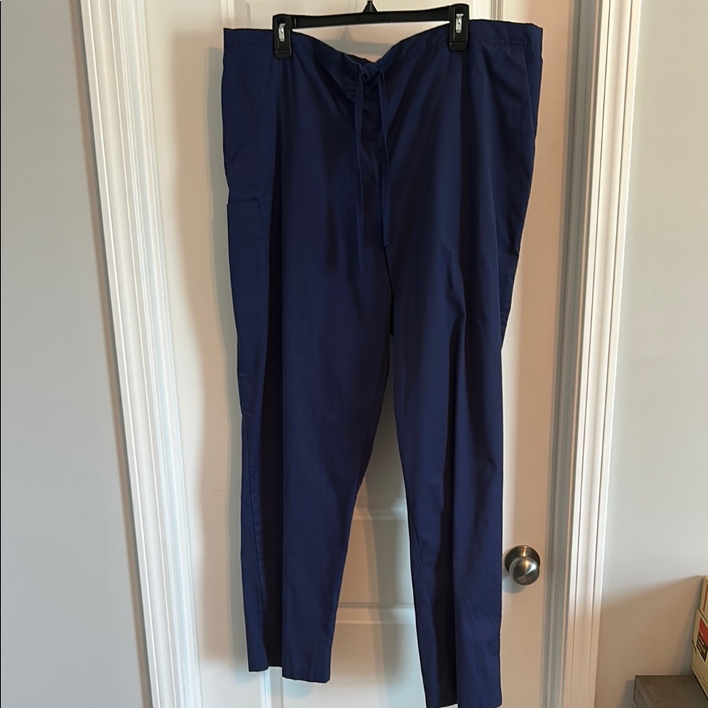 WonderWink Blue Hospital Scrubs 2 Pairs